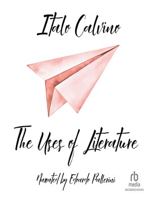 cover image of The Uses of Literature